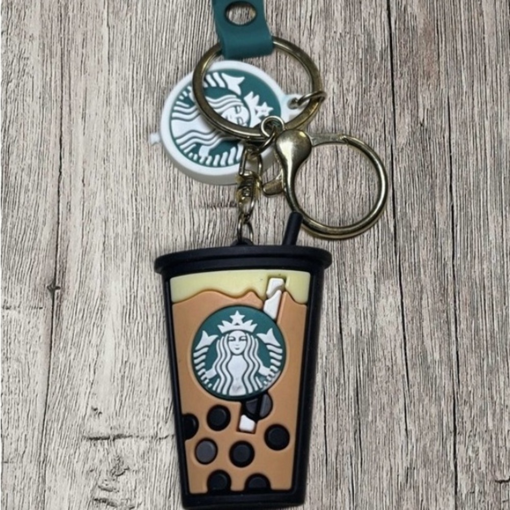 COPY - New STARBUCKS Limited Edition Thick Wristlet Keychain HIGH QUALITY You C…